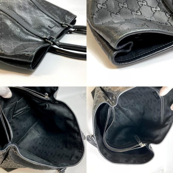 Authentic GUCCI 223668 GG implementation Tote Bag GG implementation Black - Picture 11 of 12